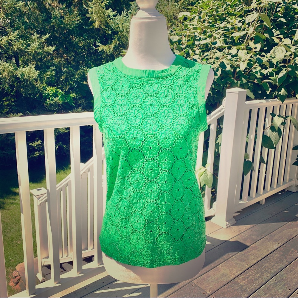 Cute Green Top by Joe Fresh EUC